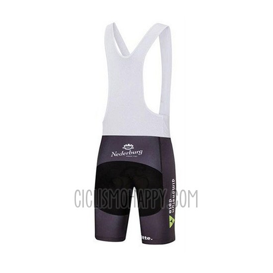 Dimension Data Cycling Jersey Bib Short 2018 Short Sleeve White and Green